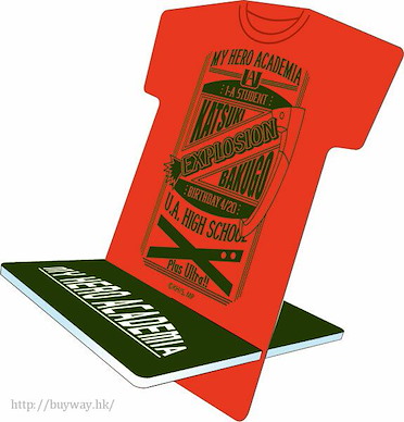 我的英雄學院 「爆豪勝己」英雄 T-Shirt 亞克力座枱化妝鏡 Hero T-shirt Acrylic Stand Mirror Bakugo【My Hero Academia】
