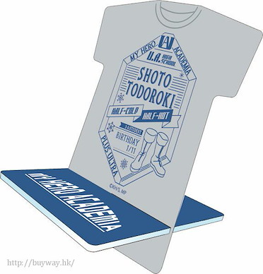 我的英雄學院 「轟焦凍」英雄 T-Shirt 亞克力座枱化妝鏡 Hero T-shirt Acrylic Stand Mirror Todoroki【My Hero Academia】