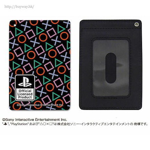 PlayStation 「△ ◯ ╳ ◻ 」證件套 Full Color Pass Case "PlayStation" Shapes【PlayStation】