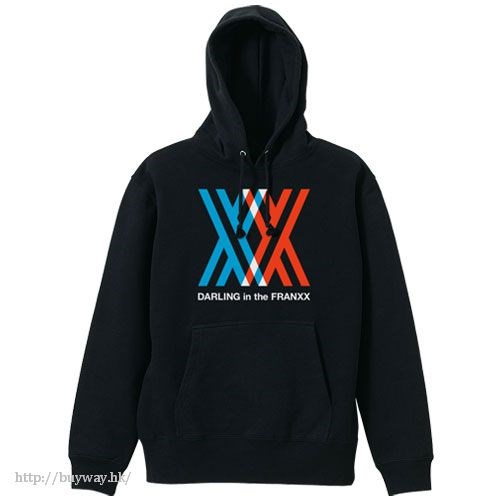 DARLING in the FRANXX : 日版 (中碼)「XX」黑色 連帽衫