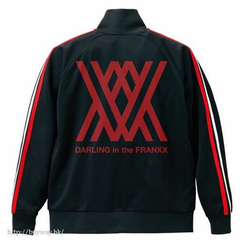 DARLING in the FRANXX : 日版 (中碼)「XX」黑×紅×白 球衣