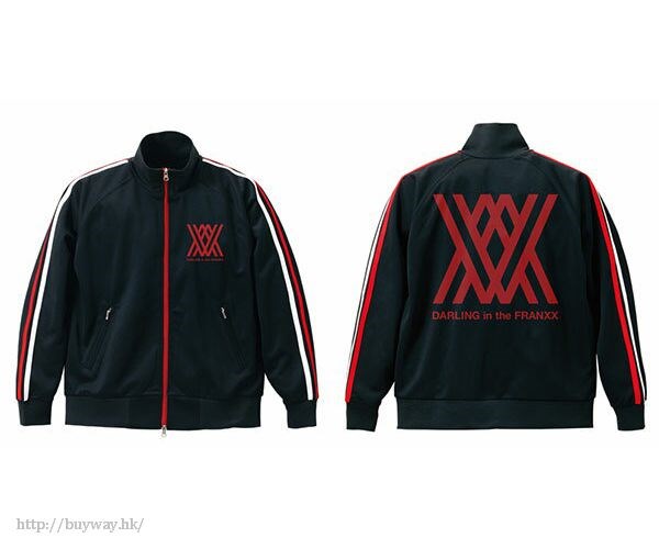 DARLING in the FRANXX : 日版 (大碼)「XX」黑×紅×白 球衣