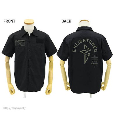 Ingress (中碼)「ENLIGHTENED」黑色 工作襯衫 Enlightened Patch Base Work Shirt /BLACK-M【Ingress】