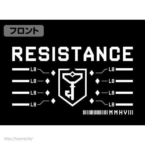 Ingress : 日版 (加大)「RESISTANCE」黑色 工作襯衫