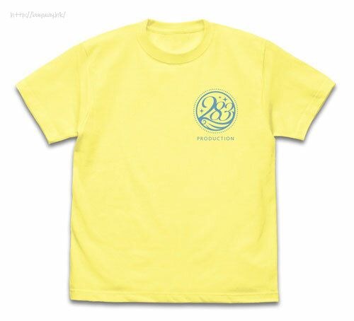 偶像大師 閃耀色彩 : 日版 (中碼)「283PRO」illumination STARS 淺黃 T-Shirt