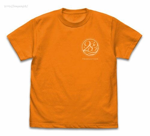偶像大師 閃耀色彩 : 日版 (大碼)「283PRO」放課後 橙色 T-Shirt