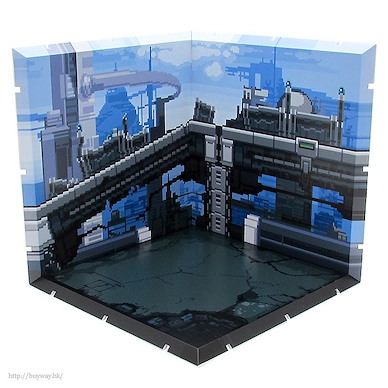 黏土人場景 Dioramansion150 機械街 (點陣圖) Dioramansion 150 Future Town (Pixel Art)【Nendoroid Playset】