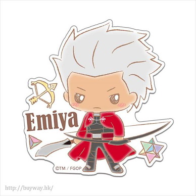 Fate系列 「Archer (Emiya)」模切大貼紙 Design produced by Sanrio Design produced by Sanrio Big Diecut Sticker Archer/Emiya【Fate Series】