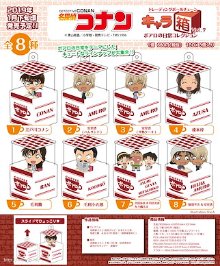 名偵探柯南 甜心盒 Vol.7 ポアロの日常 (8 個入) Character Box Vol. 7 Poirot no Nichijo Collection (8 Pieces)【Detective Conan】