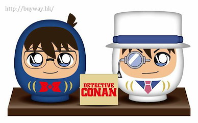 名偵探柯南 「江戶川柯南 + 怪盜基德」達摩擺設 Daruma Figure (Conan & Kid)【Detective Conan】