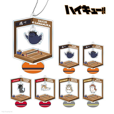 排球少年!! 搖呀搖呀 動物擺動企牌 Box B (7 個入) Yurayura Acrylic Stand Key Chain Animal Ver. B (7 Pieces)【Haikyu!!】