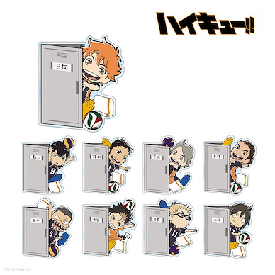 排球少年!! Locker 磁貼 Box A (9 個入) Locker kara Hyokkori Acrylic Magnet Ver. A (9 Pieces)【Haikyu!!】