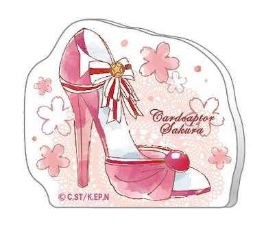 百變小櫻 Magic 咭 「粉紅高跟鞋」亞克力留言企牌 Costume Shoes Series Acrylic Memo Stand A【Cardcaptor Sakura】