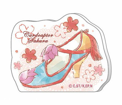 百變小櫻 Magic 咭 「蓮花戰鬥服」鞋子系列 亞克力留言企牌 Costume Shoes Series Acrylic Memo Stand B【Cardcaptor Sakura】