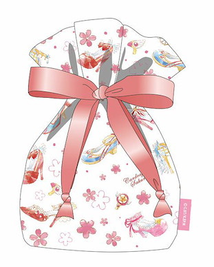 百變小櫻 Magic 咭 和式 索繩小物袋 - 白色 Costume Shoes Series Satin Kinchaku Pouch White【Cardcaptor Sakura】