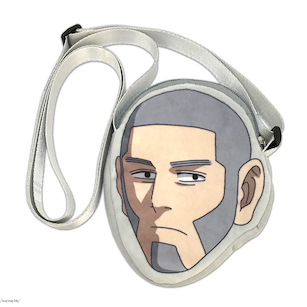 黃金神威 「白石由竹」頭像模切 袋子 Face Pouch 3 Shiraishi【Golden Kamuy】