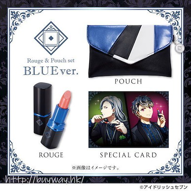 IDOLiSH7 BLUE Ver. 唇膏 + 小物袋 Holiday Gift Collection 2018 Holiday Gift Collection 2018 Rouge & Pouch set BLUE Ver.【IDOLiSH7】