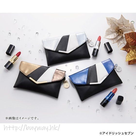 IDOLiSH7 : 日版 GOLD Ver. 唇膏 + 小物袋 Holiday Gift Collection 2018