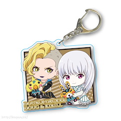 Double Decker！刑事雙雄 「Max + Yuri」擁抱最愛 Deka 亞克力匙扣 GyuGyutto Choi Deka Acrylic Key Chain Max & Yuri【DOUBLE DECKER! Doug & Kirill】