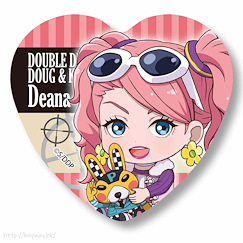 Double Decker！刑事雙雄 「Deana」擁抱最愛 心形徽章 GyuGyutto Heart Can Badge Deana【DOUBLE DECKER! Doug & Kirill】