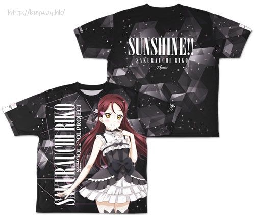 LoveLive! Sunshine!! : 日版 (細碼)「櫻內梨子」Gothic Lolita Ver. 雙面 T-Shirt