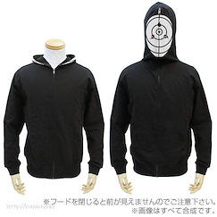 火影忍者系列 : 日版 (大碼)「面具男」黑色 連帽拉鏈外套