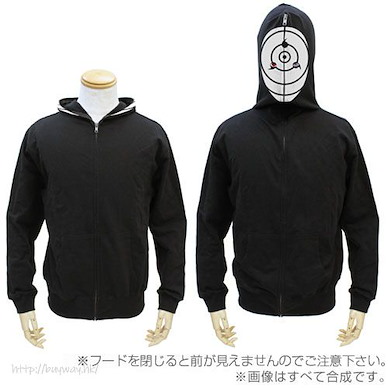 火影忍者系列 (中碼)「面具男」黑色 連帽拉鏈外套 The Masked Man Full Zip Hoodie /BLACK-M【Naruto】