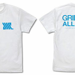 SSSS.GRIDMAN (大碼)「GRIDMAN同盟」白色 T-Shirt Gridman Alliance T-Shirt /WHITE-L【SSSS.Gridman】