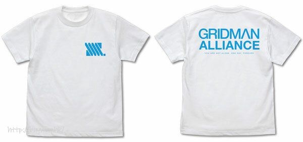 SSSS.GRIDMAN : 日版 (細碼)「GRIDMAN同盟」白色 T-Shirt