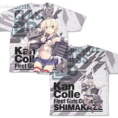 艦隊 Collection -艦Colle- : 日版 (大碼)「島風」雙面 T-Shirt