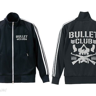 新日本職業摔角 (加大)「BULLET CLUB」黑×白 球衣 BULLET CLUB Jersey /BLACK x WHITE-XL【New Japan Pro-Wrestling】