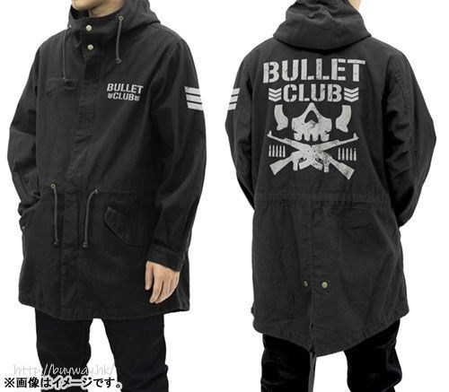 新日本職業摔角 : 日版 (加大)「BULLET CLUB」M-51 黑色 外套