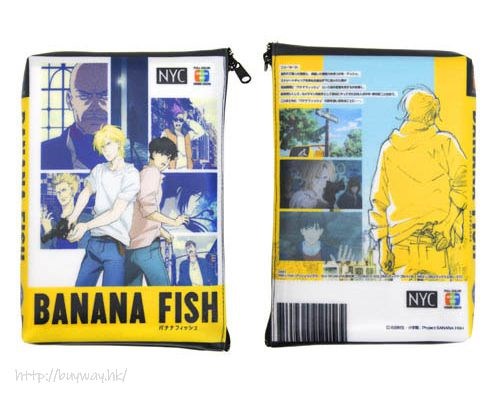 Banana Fish : 日版 「亞修・林克斯 + 奧村英二」小物袋