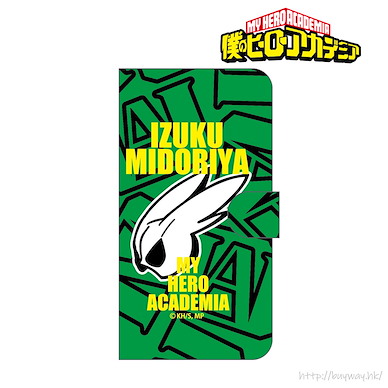 我的英雄學院 「綠谷出久」142mm 筆記本型手機套 Book Type Smartphone Case Midoriya Izuku M Size【My Hero Academia】