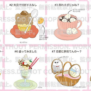 蛋黃哥 甜品系列 盒玩 (8 個入) Gudetamakei Sweets Joshi (8 Pieces)【Gudetama】