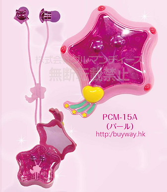 魔法小天使 珍珠黃色 小星環收藏盒 入耳式耳機 Compact Case & Earphones Pearl PCM-15A【Magical Angel Creamy Mami】