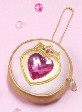 美少女戰士 「豆釘兔」粉色月光稜鏡變身盒掛飾 Sailor Chibi Moon Compact Mascot Prism Heart【Sailor Moon】