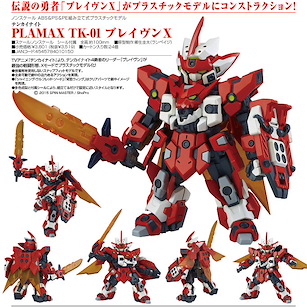 展開騎士 PLAMAX TK-01 布雷文 PLAMAX TK-01 Bravenwolf X【Tenkai Knights】
