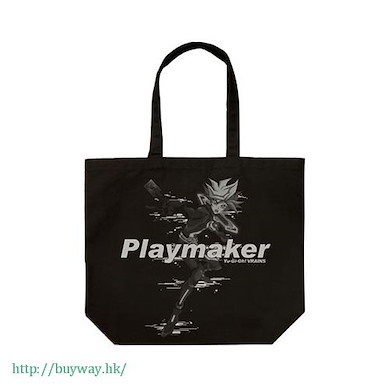 遊戲王 系列 「藤木遊作」黑色 大容量 手提袋 Playmaker Large Tote Bag / Black【Yu-Gi-Oh!】
