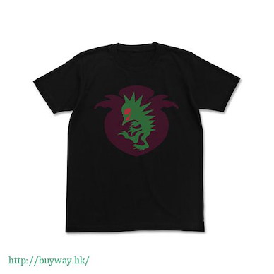 櫻花任務 (細碼)「迷你獨立國國王」黑色 T-Shirt Chupacabra Kingdom T-Shirt / Black - S【Sakura Quest】