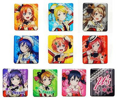 LoveLive! 明星學生妹 方形小徽章 Ver. 2 (1 套 10 款) Pins Collection Ver.2 (10 Pieces)【Love Live! School Idol Project】