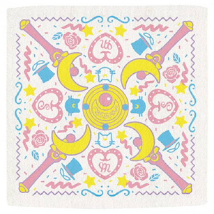 美少女戰士 一番賞 G 賞 小手帕 - 新月棒 Ichiban Kuji Prize G Mini Towel Moon Stick【Sailor Moon】