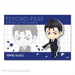 PSYCHO-PASS 心靈判官 「須郷徹平」BIG 方形徽章 TEKUTOKO Big Square Can Badge Sugo Teppei【Psycho-Pass】