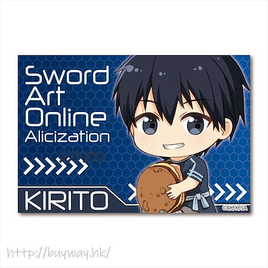 刀劍神域系列 「桐谷和人」11歲 方形徽章 GyuGyutto Big Square Can Badge Kirito 11 years old【Sword Art Online Series】