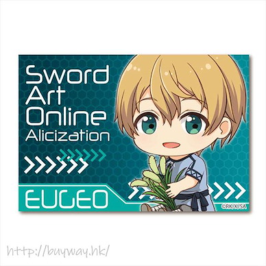 刀劍神域系列 「尤吉歐」11歲 方形徽章 GyuGyutto Big Square Can Badge Eugeo 11 years old【Sword Art Online Series】