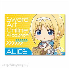 刀劍神域系列 「愛麗絲」11歲 方形徽章 GyuGyutto Big Square Can Badge Alice 11 years old【Sword Art Online Series】