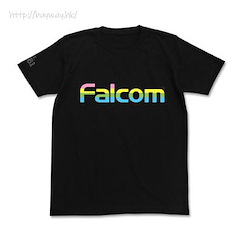 未分類 (中碼)「Falcom」黑色 T-Shirt Nihon Falcom T-Shirt /BLACK-M