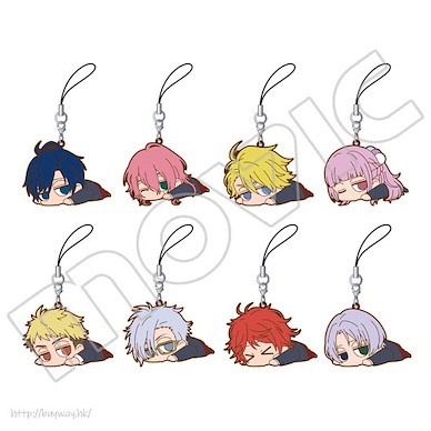 DREAM!ing 「白寮」倦怠系列 橡膠掛飾 (8 個入) Daru-n Rubber Strap Collection White Dormitory (8 Pieces)【DREAM!ing】