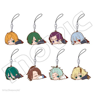DREAM!ing 「黒寮」倦怠系列 橡膠掛飾 (8 個入) Daru-n Rubber Strap Collection Black Dormitory (8 Pieces)【DREAM!ing】