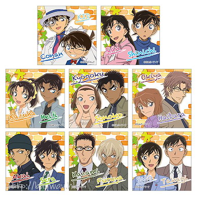 名偵探柯南 方形徽章 (8 個入) Chara Badge Collection Pair (8 Pieces)【Detective Conan】